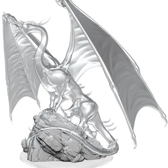 D&D Nolzur's Marvelous Unpainted Miniatures: Young Emerald Dragon
