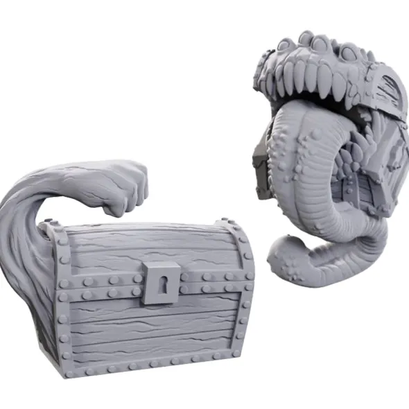 D&D Nolzur's Marvelous Unpainted Miniatures: Limited Edition 50th Anniversary Mimics