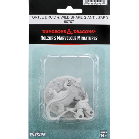D&D Nolzur's Marvelous Unpainted Miniatures: Tortle Druid & Wild Shape