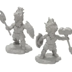 D&D Nolzur's Marvelous Unpainted Miniatures: Azer Warriors