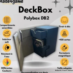 DeckBox 100+ avec tiroir de rangement - Bleu marine