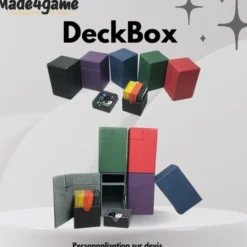 DeckBox 100+ avec tiroir de rangement - Noir