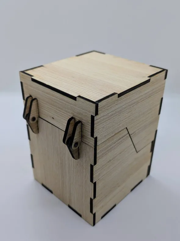 DeckBox Commander en bois
