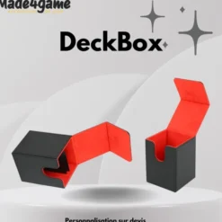 DeckBox 100+ Noir intérieur Bleu