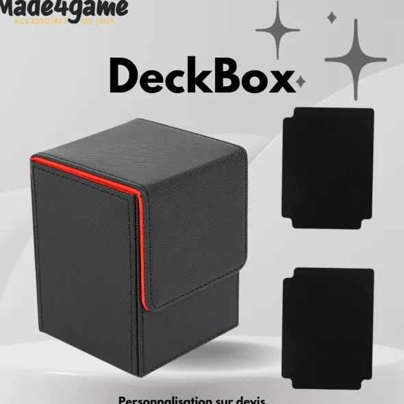 DeckBox 100+ Noir intérieur Gris