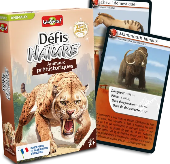 Défis Nature - Animaux Préhistoriques
