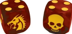 Dice Bag: Red Dice Dragon