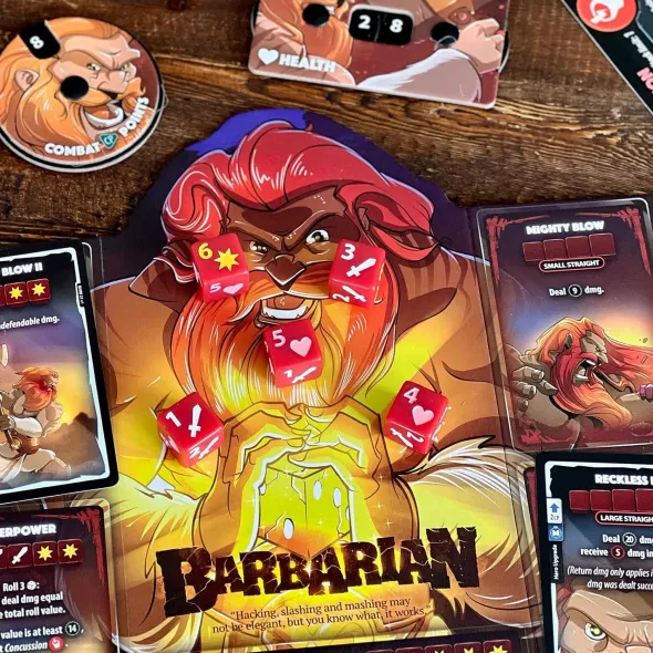 Dice Throne - Barbarian - Hero Pack