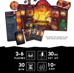 Dice Throne - Barbarian - Hero Pack