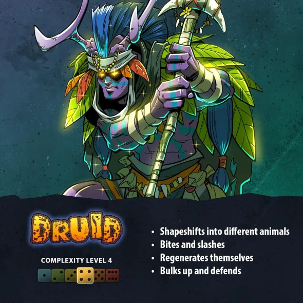 Dice Throne - Druid - Hero Pack