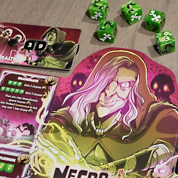 Dice Throne - Necromancer - Hero Pack