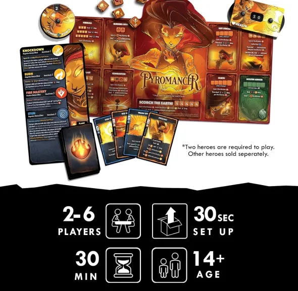 Dice Throne - Pyromancer - Hero Pack