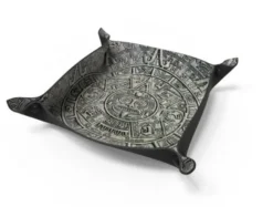 Dice tray Mayan - 8,5" x 8,5"