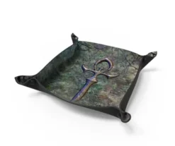 Dice tray Vampiric Ankh - 8,5" x 8,5"