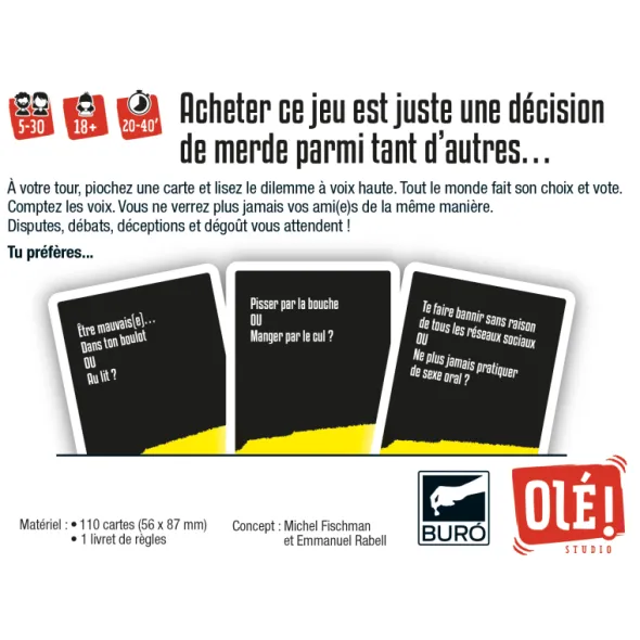 Dilemmes de Merde