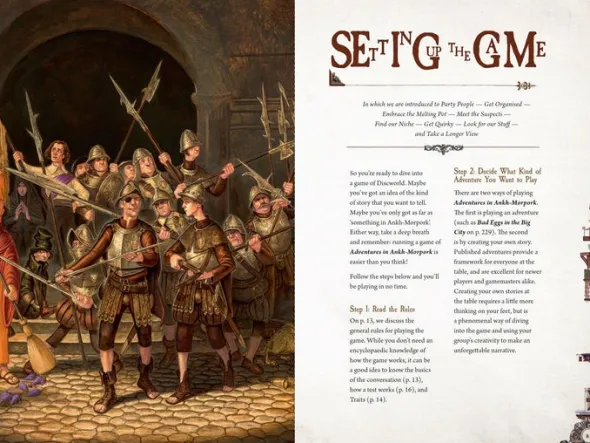 Discworld - Adventures in Ankh-Morpork - Digest Edition Core Rulebook