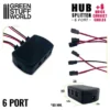 Distributeur HUB 6 ports + 6 Câbles de Connexion Rapide