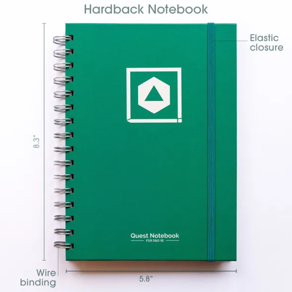 DnD Character Quest Notebook