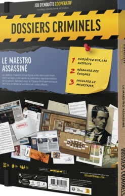 Dossiers Criminels - Le Maestro Assassiné