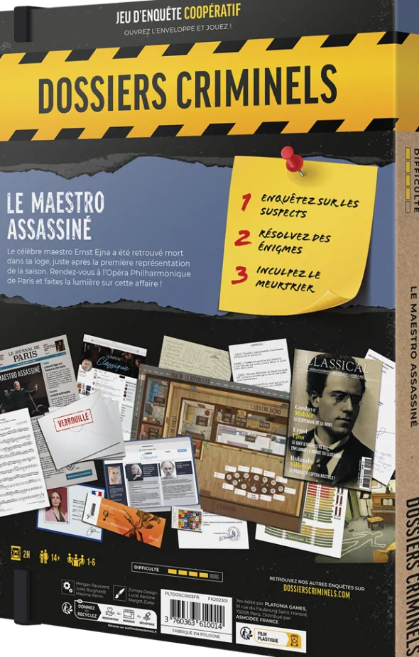 Dossiers Criminels - Le Maestro Assassiné