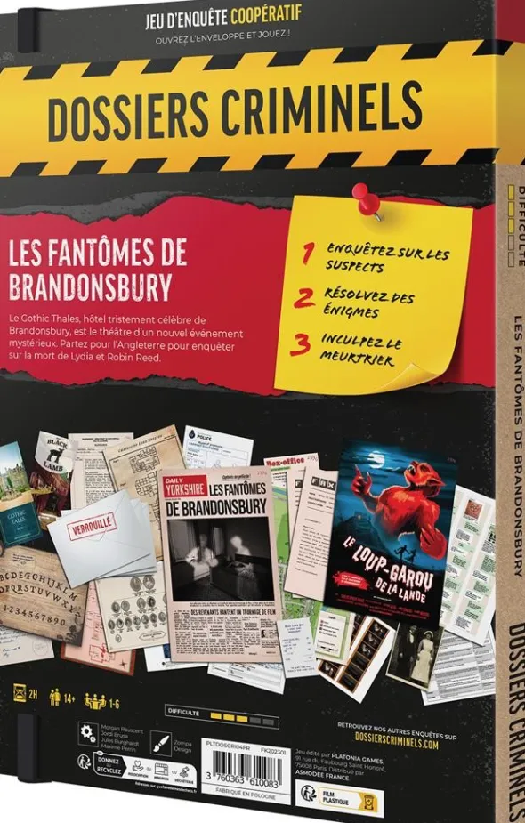 Dossiers Criminels - Les Fantômes de Brandonsbury