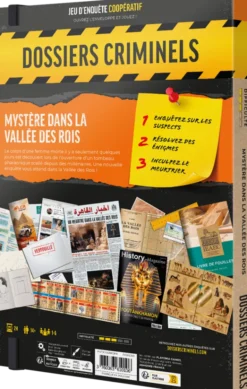 Dossiers Criminels - Mystère Dans La Vallée Des Rois