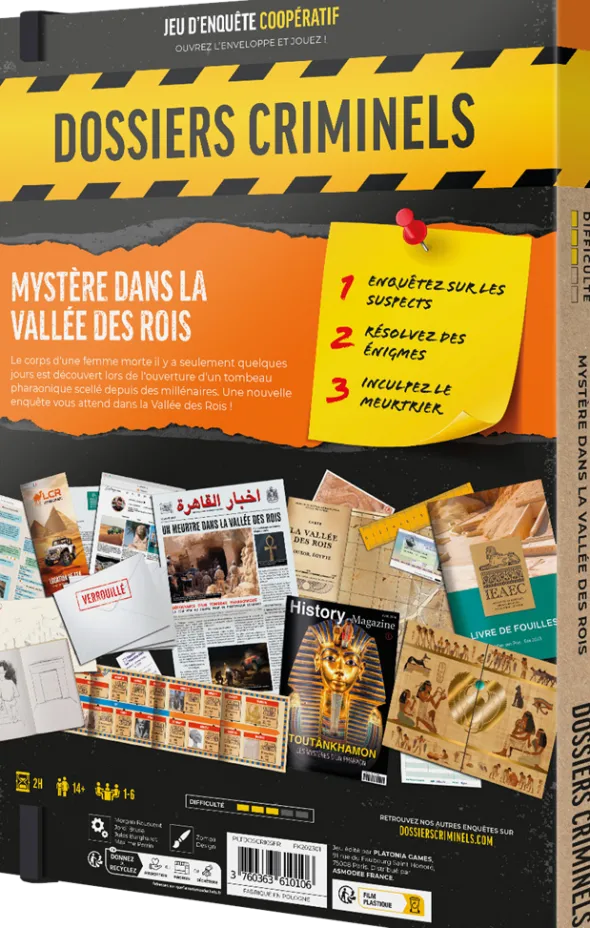 Dossiers Criminels - Mystère Dans La Vallée Des Rois