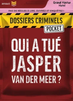 Dossiers Criminels Pocket - Qui a tué Jasper Van Der Meer ?