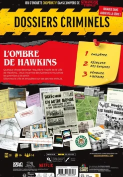 Dossiers Criminels - Stranger Things: L'Ombre de Hawkins