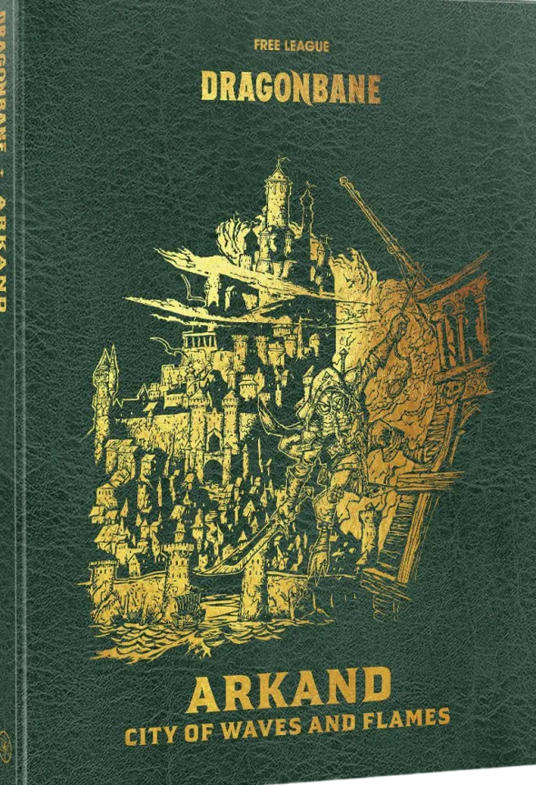 Dragonbane - Arkand: City of Waves and Flames Collector's Edition