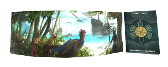 Dragons Conquer America - Ecran & Livret