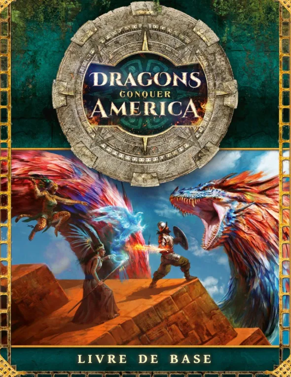 Dragons Conquer America - Livre de base