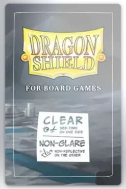 100 Dragon Shield : Board Game Sleeves - American Standard 57x89mm