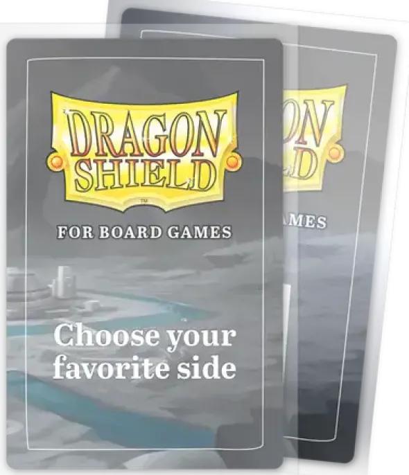 100 Dragon Shield : Board Game Sleeves - European Standard 59x92mm