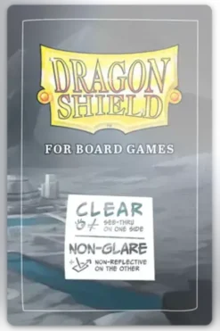 100 Dragon Shield : Board Game Sleeves - European Standard 59x92mm