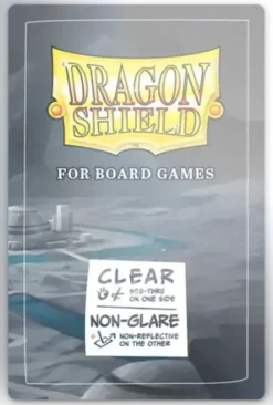 100 Dragon Shield : Board Game Sleeves - Extra Large 65x100mm