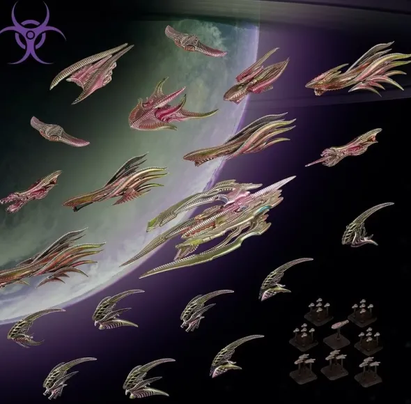 Dropfleet Commander - Scourge Battlefleet