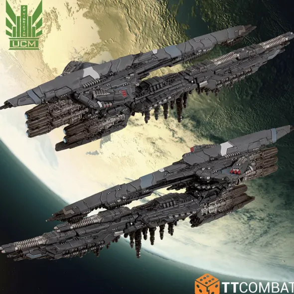 Dropfleet Commander - UCM Battlecruisers