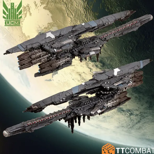 Dropfleet Commander - UCM Battlecruisers