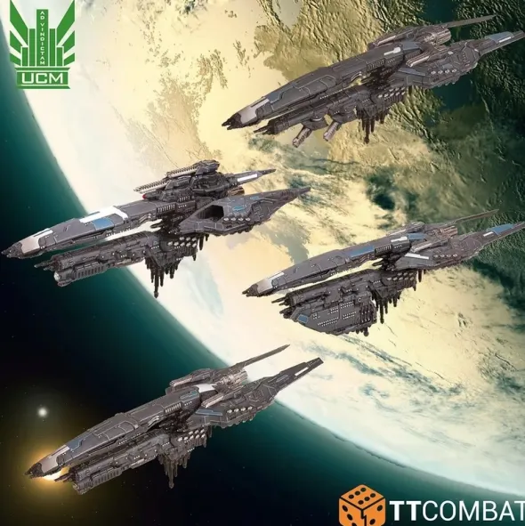 Dropfleet Commander - UCM Battlefleet