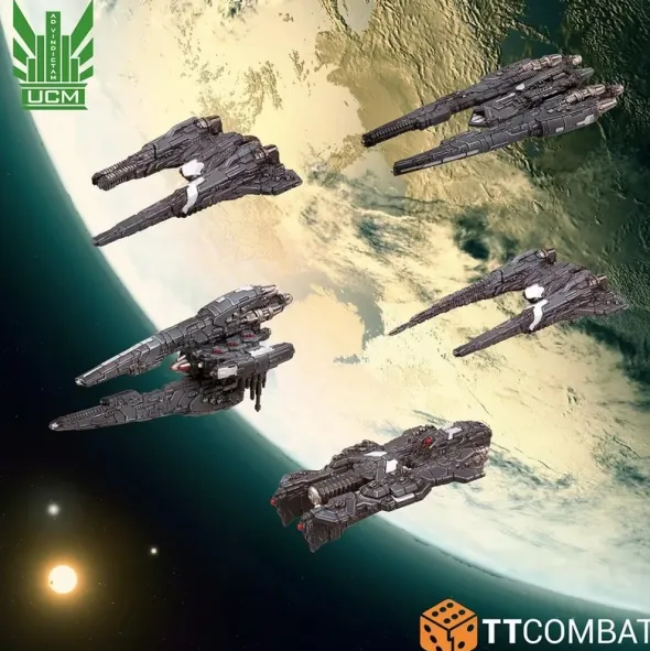 Dropfleet Commander - UCM Battlefleet