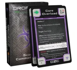 Dropzone Commander - Scourge Command Cards