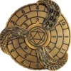 Dés Métal Spinner- Gold avec boite Metal