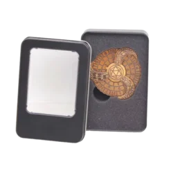 Dés Métal Spinner- Gold avec boite Metal