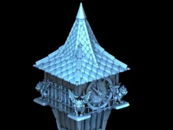 3D4U - Clock Tower - Medieval Town