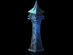3D4U - Clock Tower - Medieval Town