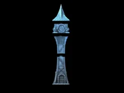 3D4U - Clock Tower - Medieval Town