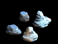 3D4U - Display Stone Bases - Medieval Town