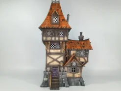 3D4U - Garrison Tower - Medieval Town