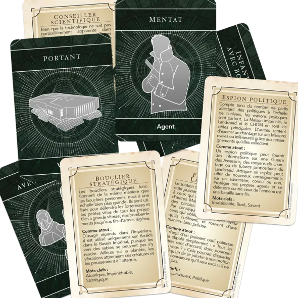 Dune : Aventures dans l'Imperium - Cartes d'Atout : Architecte